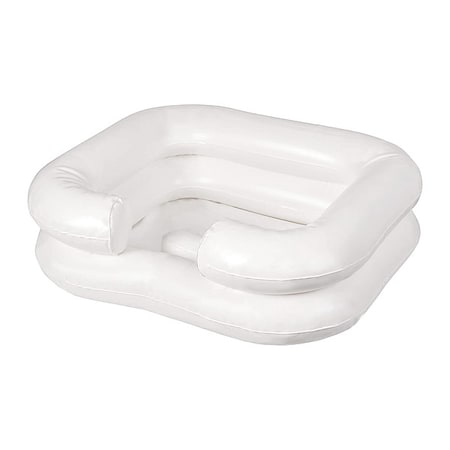 Bed Shampoo, Wht, Plastic, Contains Latex
