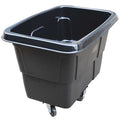 Cube Truck, 7/16 cu. yd., 400lb. Cap, Black