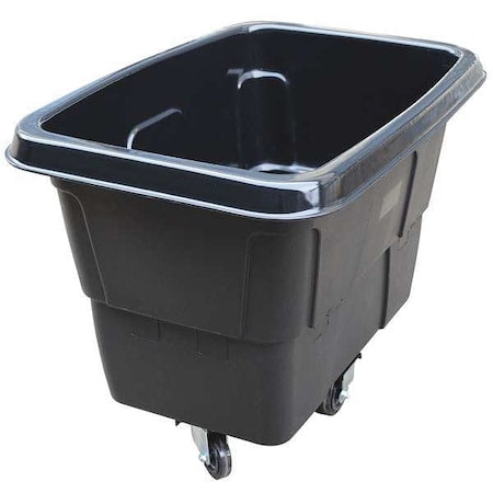 Cube Truck, 7/16 cu. yd., 400lb. Cap, Black