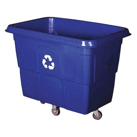 Cube Truck, 9/16 cu. yd., 500 lb. Cap, Blue