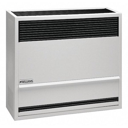 Surface-Mount Gas Wall Heater, Natural Gas, Direct Vent Vent Type, Gravity Convection