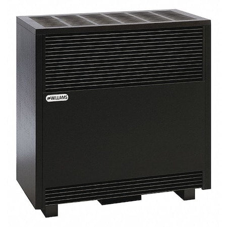 Hearth Heater, Natural Gas, Top Vent Vent Type, Gravity Convection