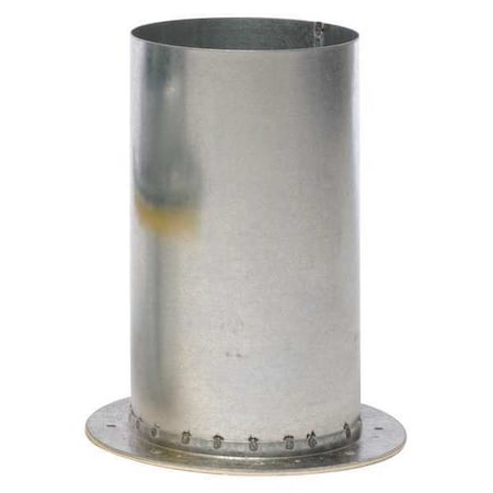 Vent Tube, Rear, Galvanized Steel, 12 in. L