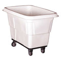 Cube Truck, 7/16 cu. yd., 600lb. Cap, White