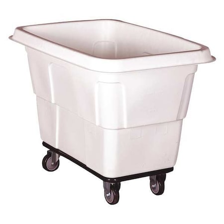 Cube Truck, 7/16 cu. yd., 600lb. Cap, White