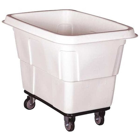 Cube Truck, 9/16 cu. yd., 600lb. Cap, White