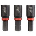 SHOCKWAVE 1/4" Insert Nutdriver (3 Pk)