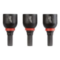 SHOCKWAVE 1/2 in Insert Nutdriver Set, PK3