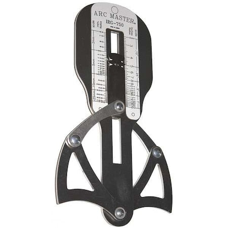 Radius Gage Set, 2-1/2 to 30 in. Range