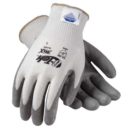 Cut Resistant Coated Gloves, Cut Level A4 , Dipped , Polyurethane , Smooth , 2XL 1 PR