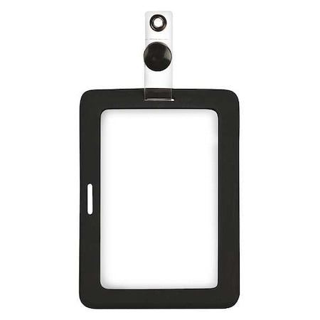 Badge Holder, Pouch, 4 inH, PK2