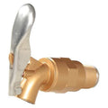 Drum Faucet, Brass Plated Zinc