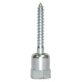 SAMMYS Vertical Rod Hanger, Steel, 1/4"-20 Size, 1" L, Steel Zinc-Climaseal, 25 PK