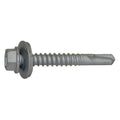 Self-Drilling Screw, #12 x 1-1/2 in, Climaseal Steel Flange Hex Head External Hex Drive, 250 PK