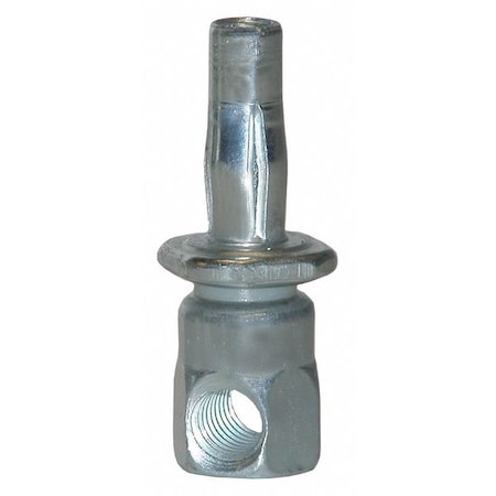 SAMMYS Horizontal Rod Hanger, Steel, 3/8" x 1" Size, 1" L, Steel Zinc-Climaseal, 25 PK