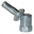 SAMMYS Horizontal Rod Hanger, Steel, 3/8" x 1" Size, 1" L, Steel Zinc-Climaseal, 25 PK
