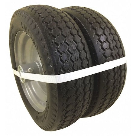 Solid Wheel, Sawtooth, 10" Dia., PK2