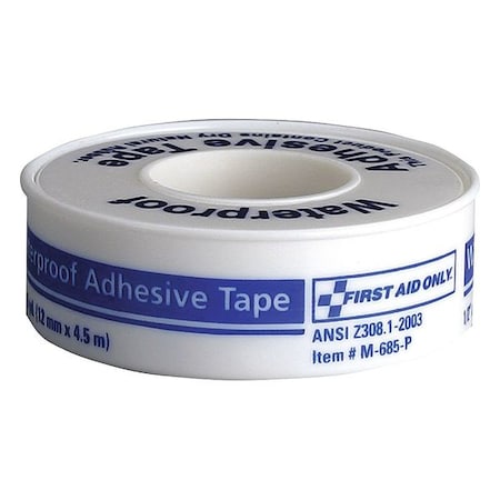 Waterproof Tape, Plastic, 5 yd., 1/2 in. W