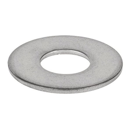 Flat Washer, Stainless Steel, Plain, Silver