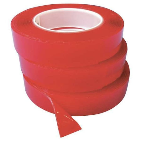 Double-Sided Foam Tape, 1/2 in W, 5 1/2 yd L, 1/16 in, Acrylic Foam, Double-Sided