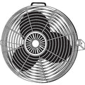 Fan, 12 in Blade Dia, 120V