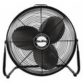 18" Floor Fan, Black