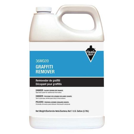 Graffiti Remover, 1 gal., Bottle, Odorless