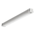 LED Surface Fixture, 4 ft L, 3251 lm, 28.2W