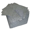 Sorbent Pad, 18 gal, 15 in x 19 in, Universal, Gray, 100 PK