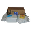 Spill Kit, 55 gal Volume Absorbed per Kit, 50 gal Capacity, Box, Brown