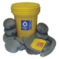 Spill Kit, 26 gal Volume Absorbed per Kit, 30 gal Capacity, Drum, Yellow