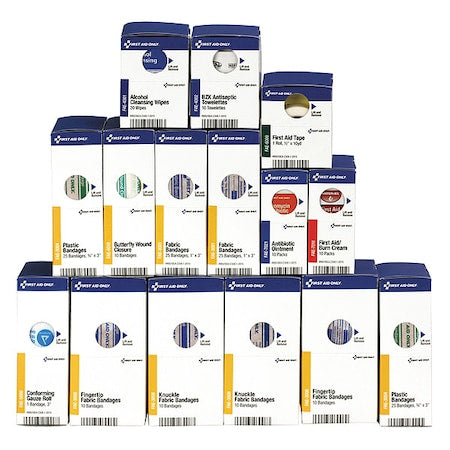 Complete Refill or Kit, Not Applicable Not Applicable, 206 Components, 50 People Served