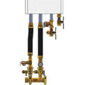 Boiler Inst Kit,1in,1inFIP,Dbl Ball Drin