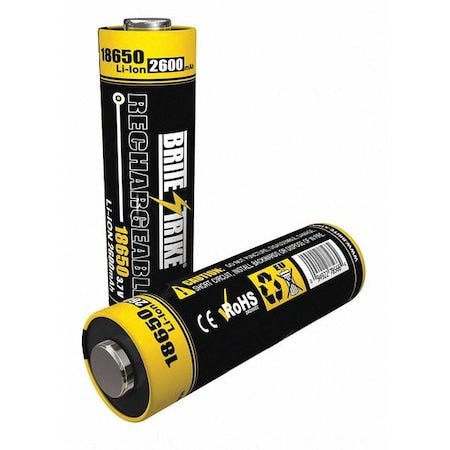 Rechargeable Battery, 18650, Lithium Ion