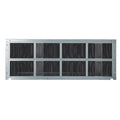 Standard Grille, 6.5 in H x 42.40 in W x 1.61 in D, For Use With Amana PTC and PTH, Metal
