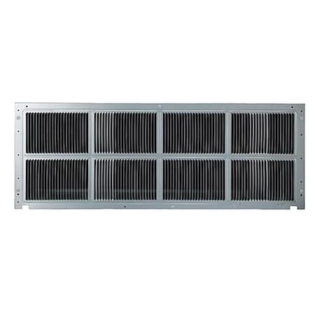Standard Grille, 6.5 in H x 42.40 in W x 1.61 in D, For Use With Amana PTC and PTH, Metal