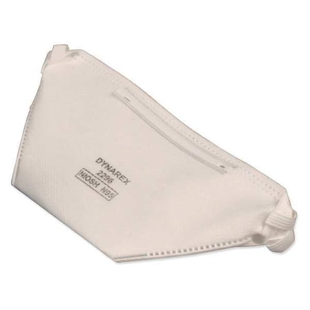 Particulate Respirator, N95, Flat-Fold, Dual Adjustable Headstrap, Metal Nose Clip, M, PK 240