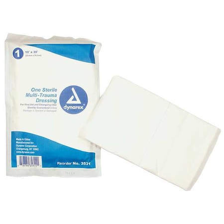 Multi-Trauma Dressing, 10inW x 30inL, PK50