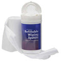 Refillable Wiping System, Rolls, PK6