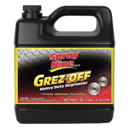 Degreaser, 1 Gal Jug, Liquid, Clear Orange, 4 PK