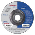 Cut-Off & Grinding Wheel, Type 27, 7 in Dia, 0.125 in Thick, 7/8 in Arbor Hole Size, Ceramic
