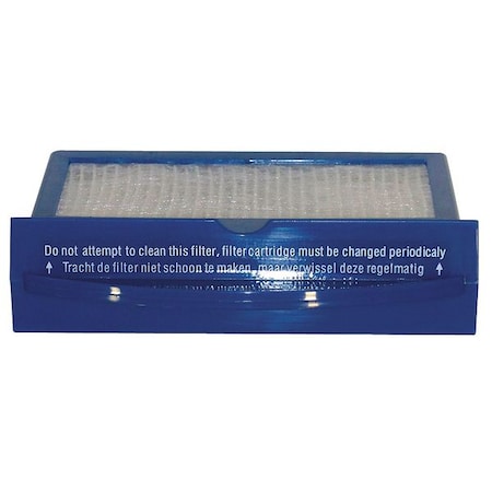 Filter, High Efficiency, 1-3/4in.L, Plastic