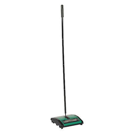 Carpet Sweeper, 44in.H, Dual Rubber Rotor