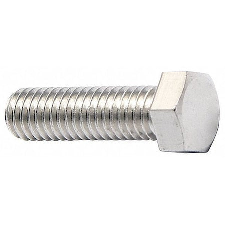 316, 1/4"-20 Hex Head Cap Screw, NL-19 Stainless Steel, 1/2 in L, 100 PK