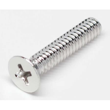 #8-32 x 1/2 in Phillips Flat Machine Screw, NL-19 18-8 Stainless Steel, 100 PK