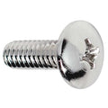 #8-32 x 3/8 in Phillips Truss Machine Screw, NL-19 18-8 Stainless Steel, 100 PK