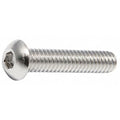 5/16"-18 Socket Head Cap Screw, Button, NL-19 18-8 Stainless Steel, 1 in Length, 25 PK
