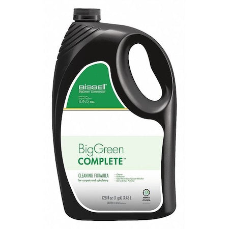 Carpet Cleaner, 128oz, Bottle, 9 to 9.8 pH