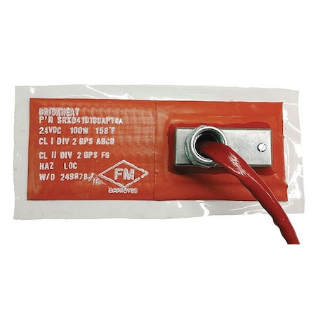 Heating Blanket, Hazardous-Area, 240V, 1440W, 24""W x 24""L, PSA, T4A