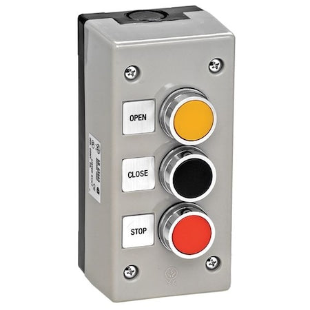 Control Station,3 Buttons,Surface Mount